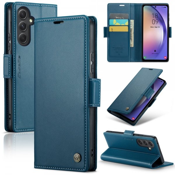 CaseMe Samsung Galaxy A54 5G -suojakotelo, 023 Series, sininen