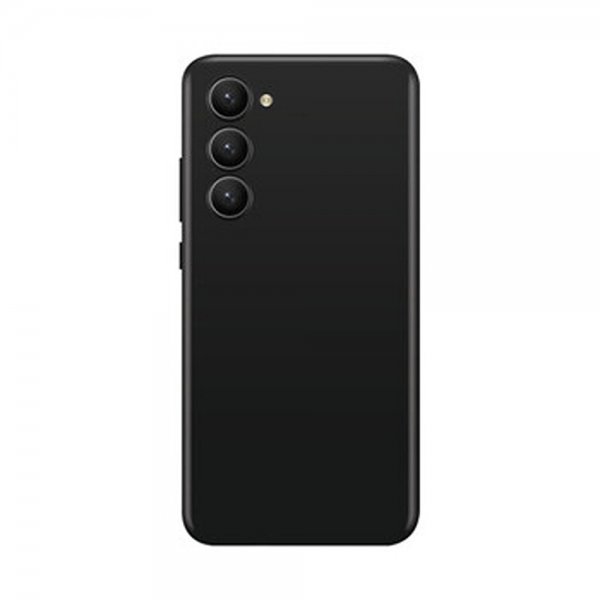 Xqisit Samsung Galaxy A55 -silikonikuori, musta