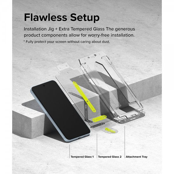 Ringke Samsung Galaxy A55 -näytönsuoja Easy Slide 2-pakkaus