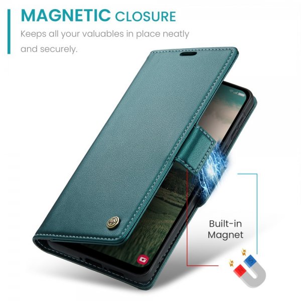 CaseMe Samsung Galaxy A56 suojakotelo 023-sarja, vihreä