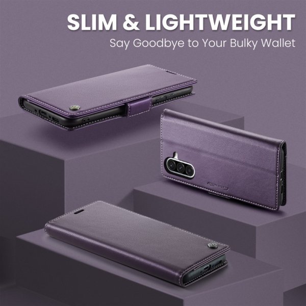 CaseMe Samsung Galaxy A56 Kotelo 023 Series Violetti