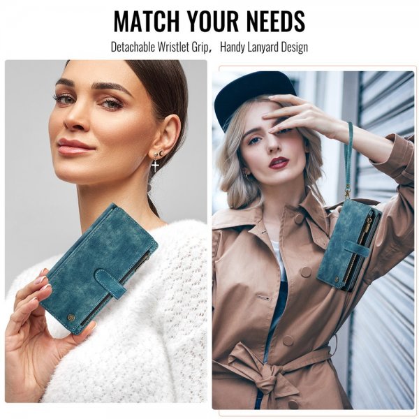 CaseMe Samsung Galaxy A56 Kotelo C30-sarja Sininen