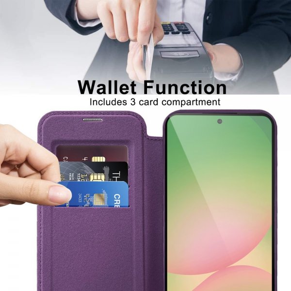 Samsung Galaxy A56 Kotelo MagSafe Violetti