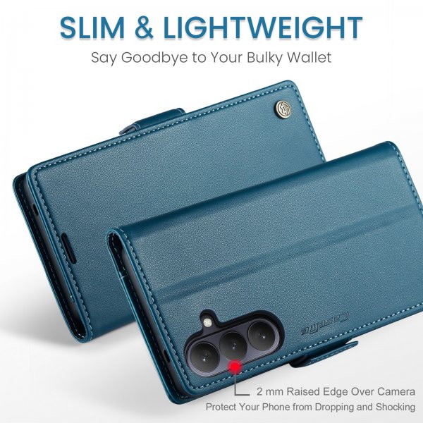 CaseMe Samsung Galaxy A57 suojakotelo 023-sarja sininen