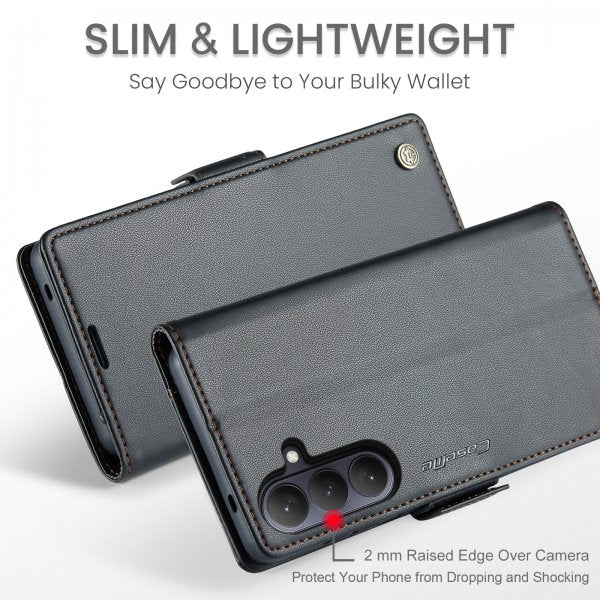 CaseMe Samsung Galaxy A57 -suojakuori 023 Series, musta
