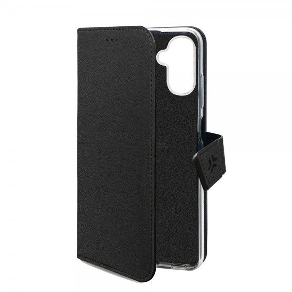 Celly Samsung Galaxy A57 Suojakotelo Wally Wallet Case Musta