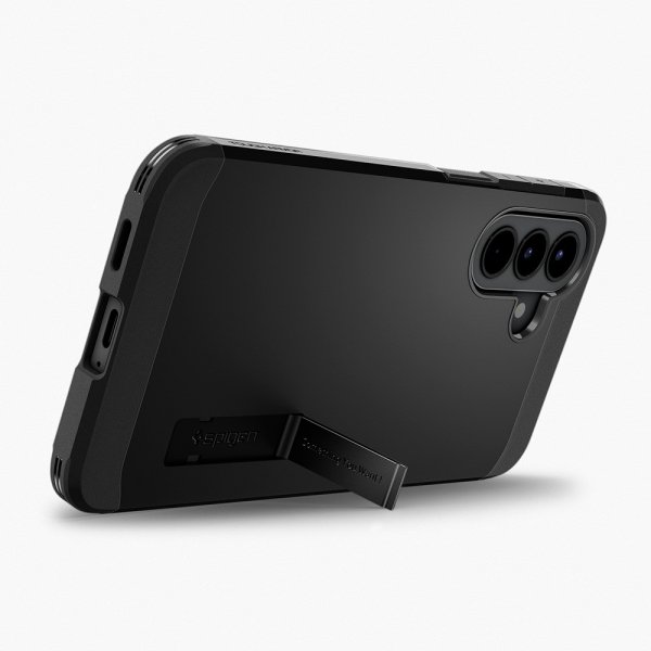 Spigen Samsung Galaxy A57 Tough Armor -kuori, musta