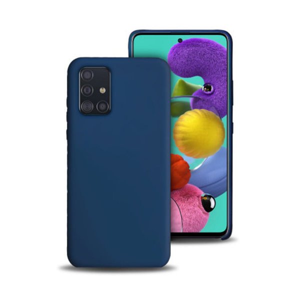 Samsung Galaxy A72 Silikonikuori Sininen