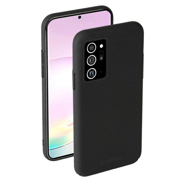 Krusell Samsung Galaxy Note 20 Ultra SandCover Musta suojakuori