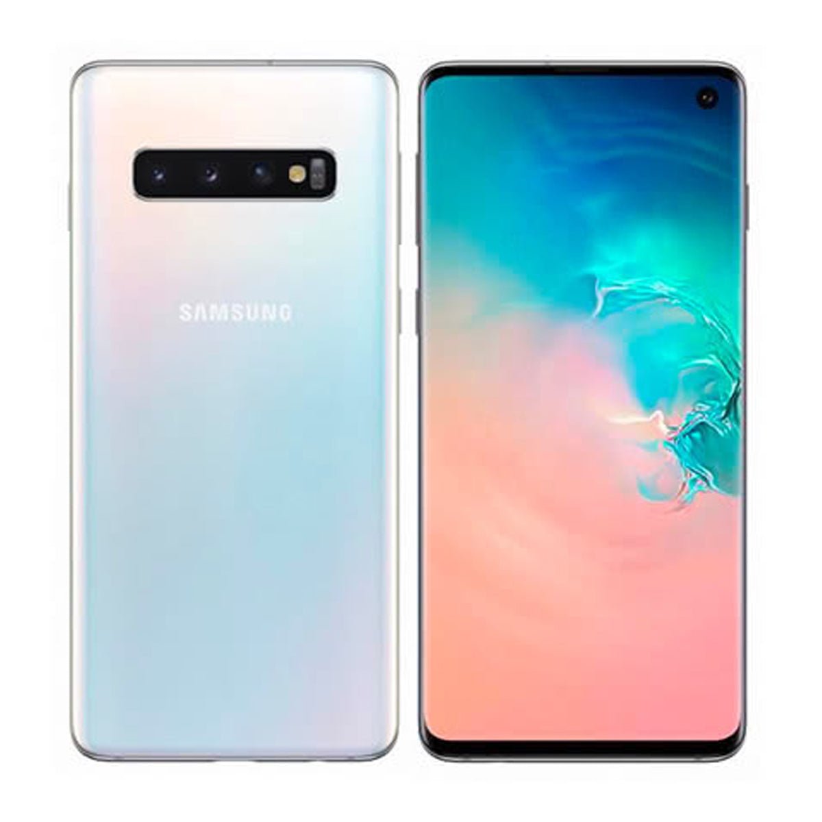 Käytetty Samsung Galaxy S10 128 Gt Valkoinen – Käytetty kunto