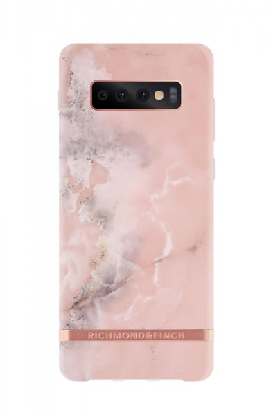 Richmond & Finch Samsung Galaxy S10 Plus -kuori, Pink Marble
