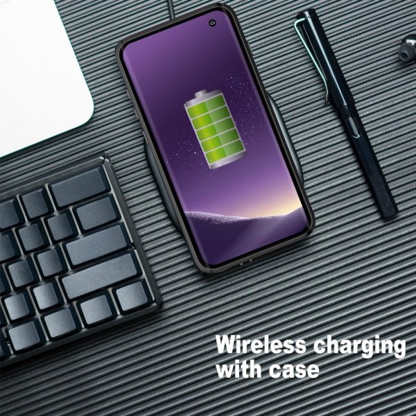 Redpepper Samsung Galaxy S10 Plus vedenkestävä IP68-suojakuori, musta