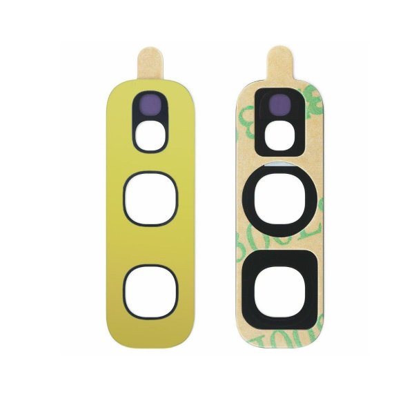 Samsung Galaxy S10e Kameran Lasi - Keltainen