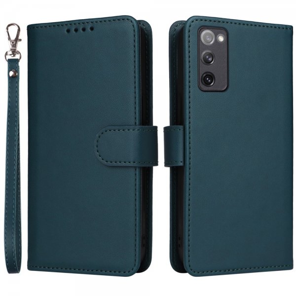 Betopnice Samsung Galaxy S20 FE -kotelo irrotettavalla kuorella 005 Sininen