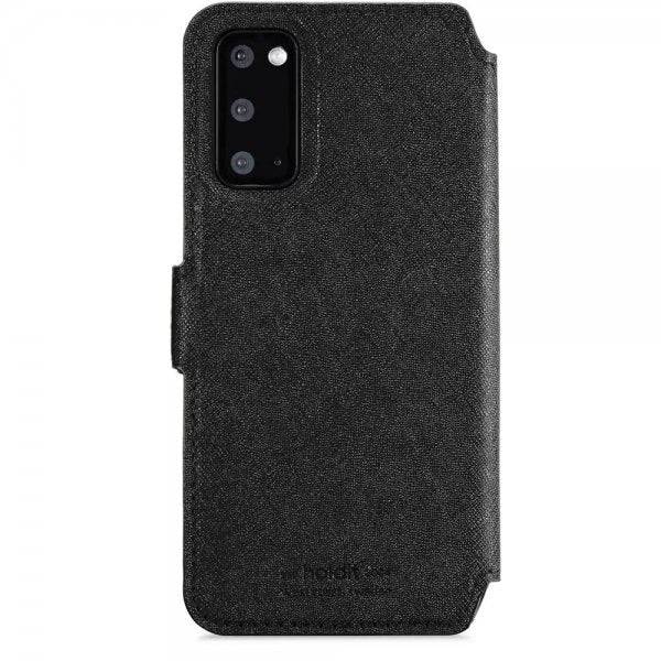holdit Samsung Galaxy S20 Kotelo Tukholma Irrotettava kuori Musta