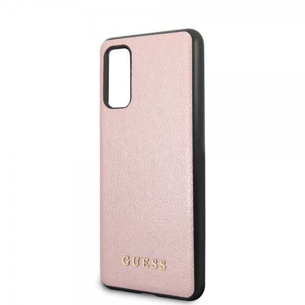 Guess Samsung Galaxy S20 Suojakuori Iridescent Cover Rosekultainen