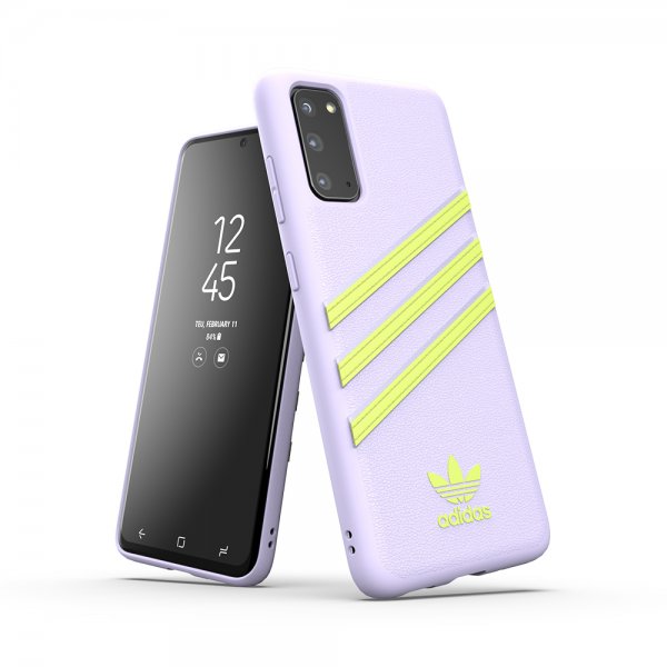 Adidas Samsung Galaxy S20 Suojakuori TAI 3 Stripes Snap Case Violetti