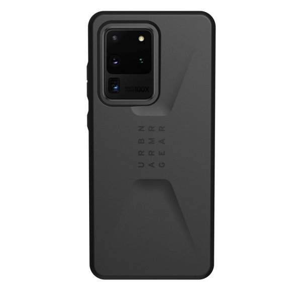 Urban Armor Gear (UAG) Samsung Galaxy S20 Ultra Suojakuori Civilian Musta