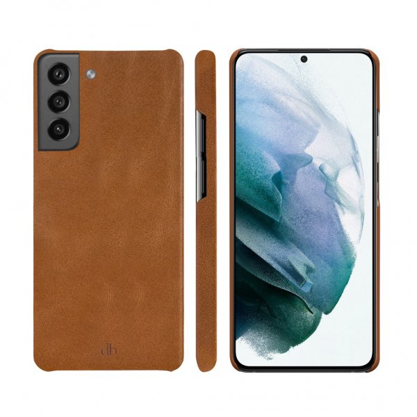 dbramante1928 Samsung Galaxy S21 FE -suojakuori Lynge Irrotettava kuori Tan