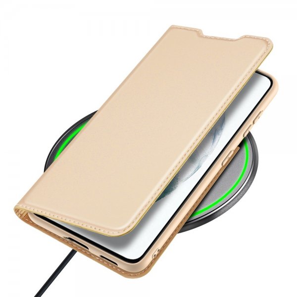 Dux Ducis Samsung Galaxy S21 FE -suojakotelo, Skin Pro Series, kulta