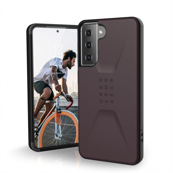 Urban Armor Gear (UAG) Samsung Galaxy S21 Plus Civilian Eggplant -suojakuori