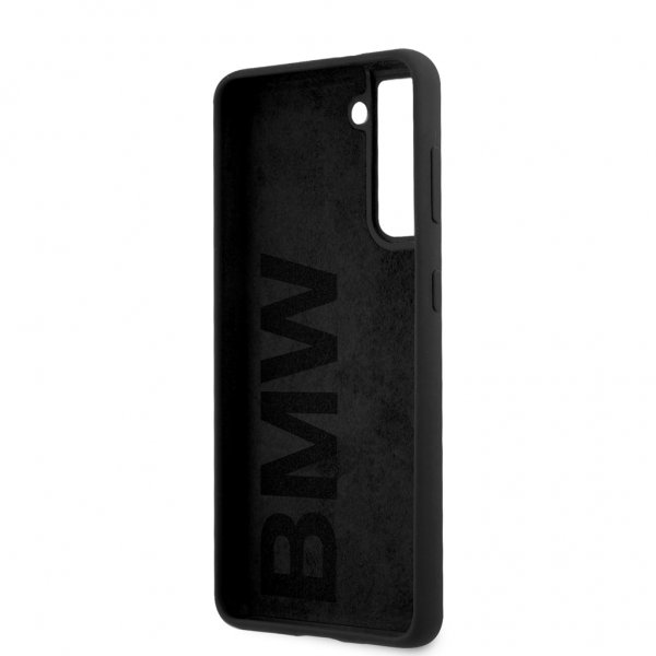BMW Samsung Galaxy S21 Plus Kuori logolla, musta