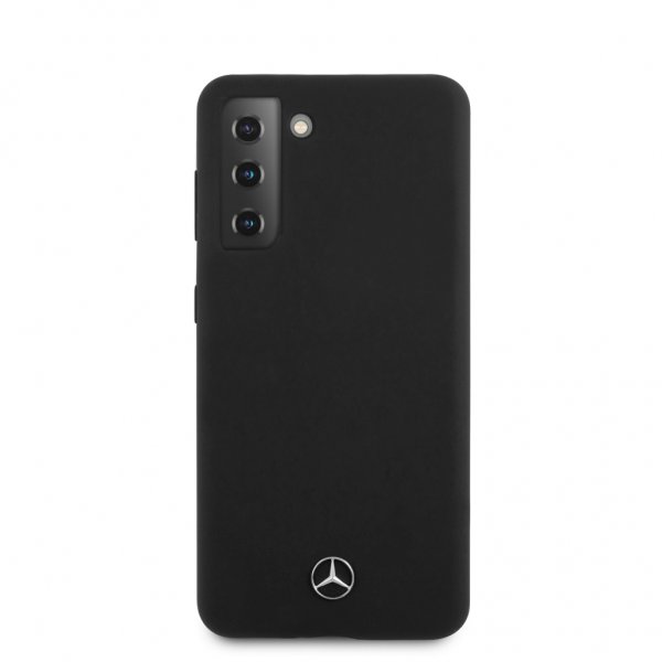 Mercedes Benz Samsung Galaxy S21 Plus -kuori logolla, musta