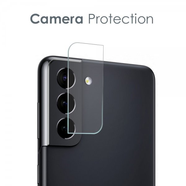 Northjo Samsung Galaxy S21 -suojakuori näytönsuojalla ja kamerasulalla 3-in-1