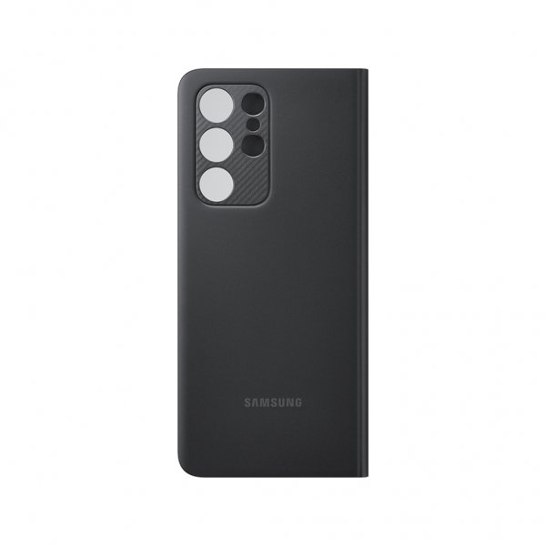 Samsung Original Galaxy S21 Ultra -suojakuori Smart Clear View Cover, musta