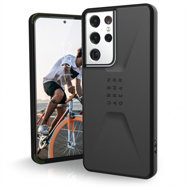 Urban Armor Gear (UAG) Samsung Galaxy S21 Ultra Kuori Civilian Musta