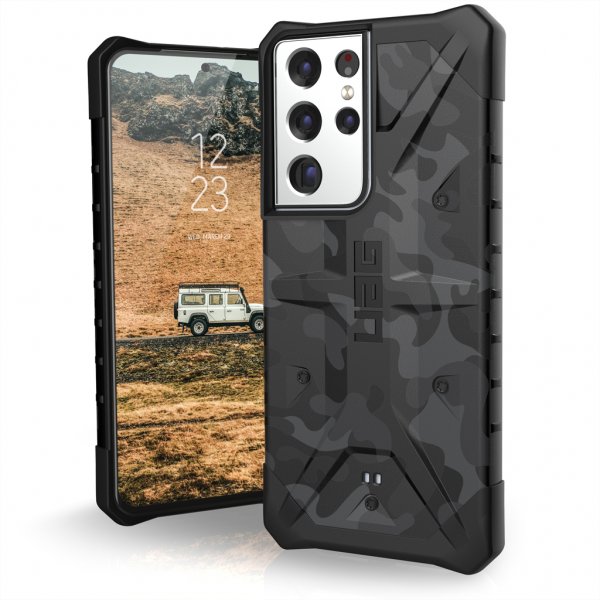 Urban Armor Gear (UAG) Samsung Galaxy S21 Ultra Kuori Pathfinder Midnight Camo