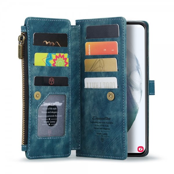 CaseMe Samsung Galaxy S22 Kotelo C30 Series Petrol