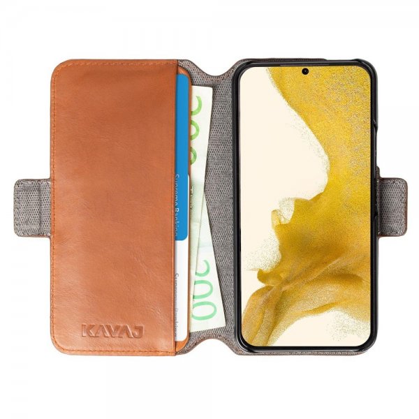 Suojakotelo Samsung Galaxy S22 Plus Phoenix, ruskea