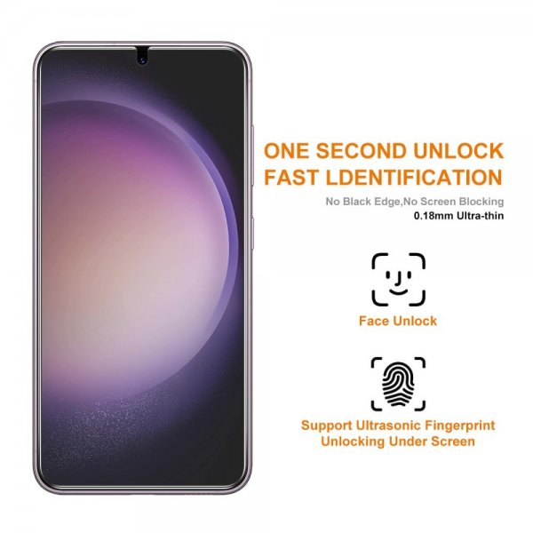 Enkay Samsung Galaxy S22 Plus/Galaxy S23 Plus näytönsuoja asennuskehyksellä Easy Install