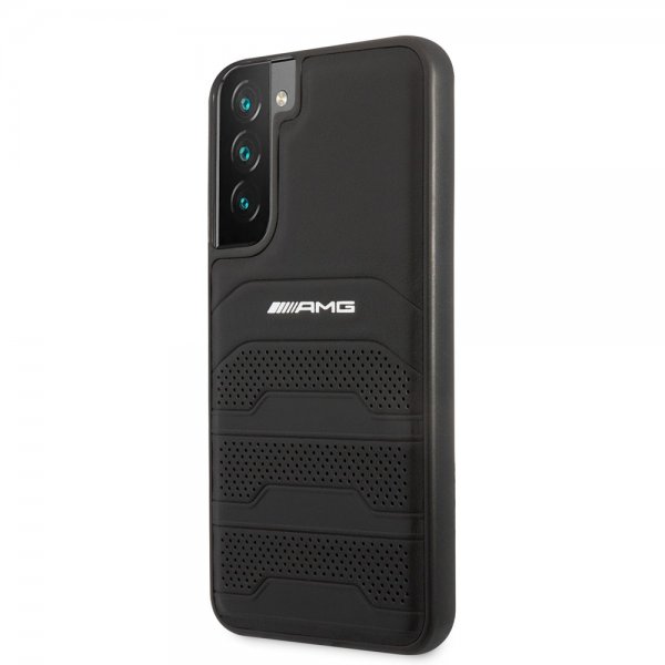 AMG Samsung Galaxy S22 Plus Kuori Painetut Viivat Musta