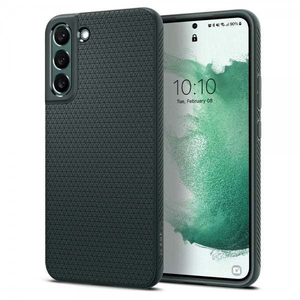 Spigen Samsung Galaxy S22 Plus -suojakuori Liquid Air Abyss Green