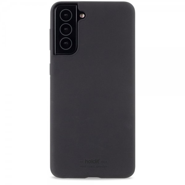 Holdit Samsung Galaxy S22 Plus Kuori Silikoni Musta