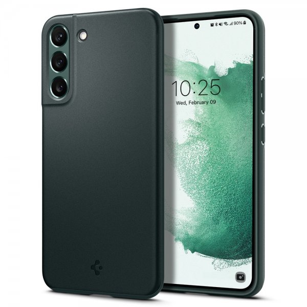 Spigen Samsung Galaxy S22 Plus -suojakuori Thin Fit Abyss Green