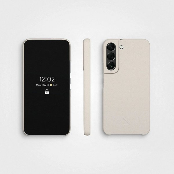 agood company Samsung Galaxy S22 Plus Kuori Kasvipohjainen Vanilla White