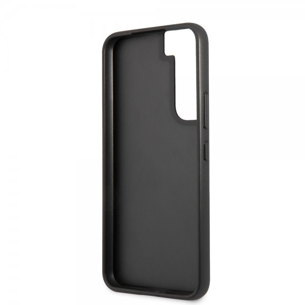 BMW Samsung Galaxy S22 Kuori Tricolor Stripe Carbon Musta