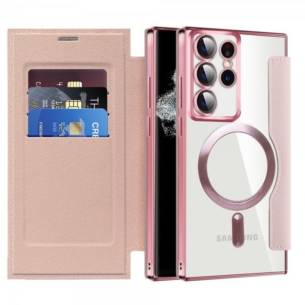 Samsung Galaxy S22 Ultra MagSafe-kotelo, pinkki