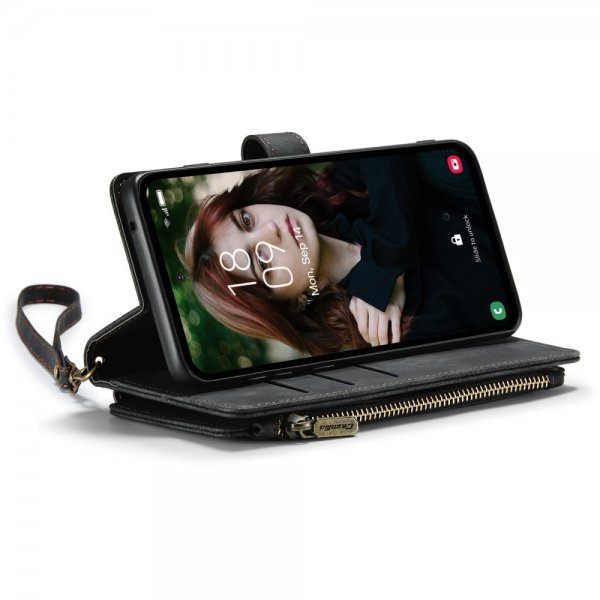 CaseMe Samsung Galaxy S23 FE Kotelo C30-sarja Musta