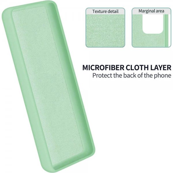 Samsung Galaxy S23 FE Kuoret ja Hihna Silikoni Vihreä