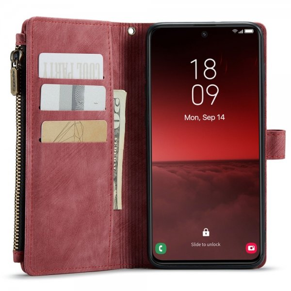 CaseMe Samsung Galaxy S23 -kuori C30 Series, punainen