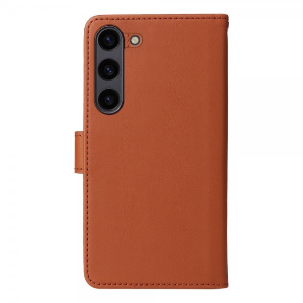 Betopnice Samsung Galaxy S23 Suojakuori irrotettavalla kuorella 005 Ruskea