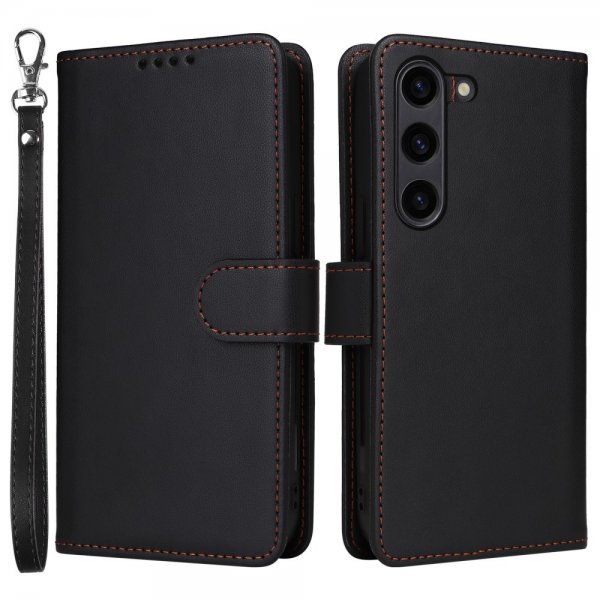 Betopnice Samsung Galaxy S23 Kuori irrotettavalla kuorella 005 Musta