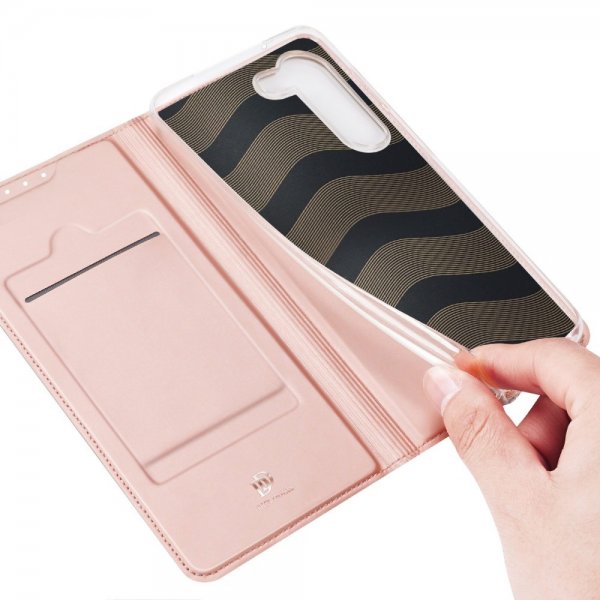 Dux Ducis Samsung Galaxy S23 Kotelo Skin Pro Series Vaaleanpunainen