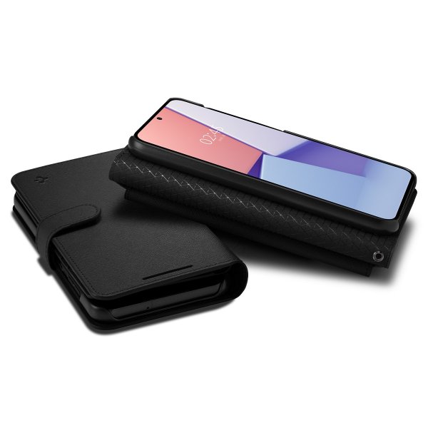 Spigen Samsung Galaxy S23 Kotelo Wallet S Plus Musta