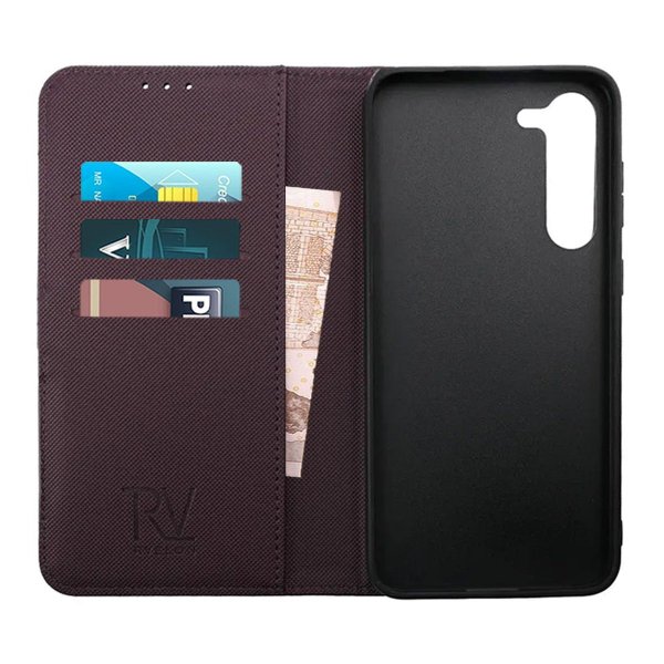 Rvelon Samsung Galaxy S23 Plus -kotelo, magneettinen, irrotettava kuori, violetti
