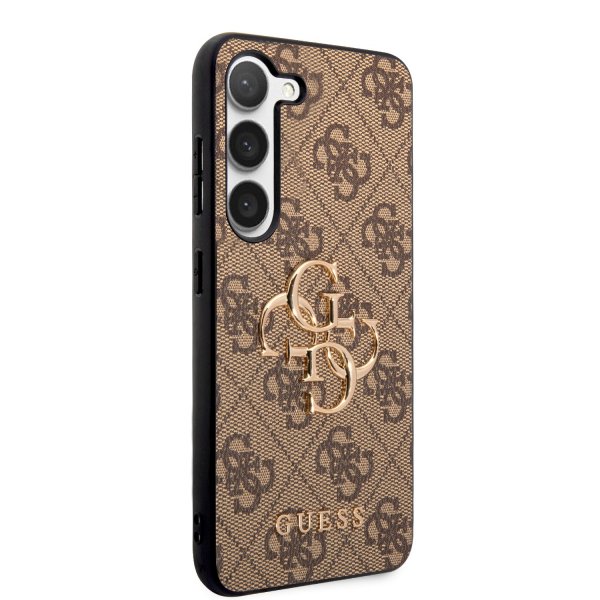 Guess Samsung Galaxy S23 Plus Suojakuori 4G Logo Ruskea